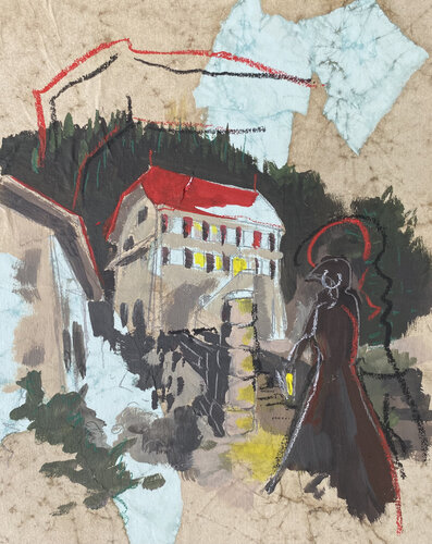 The Rectory van Kurt Zeltner, Schilderij te koop op Singulart
