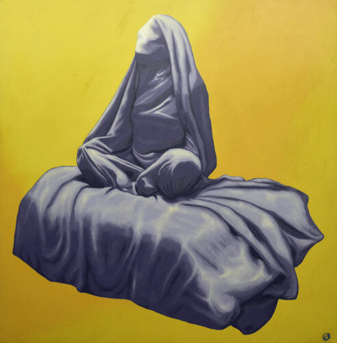 Amarelo van Jaime Carvalho, Schilderij te koop op Singulart