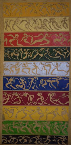 Dancing or Flying 7 by Tilda LOVI, Painting for Sale on Singulart