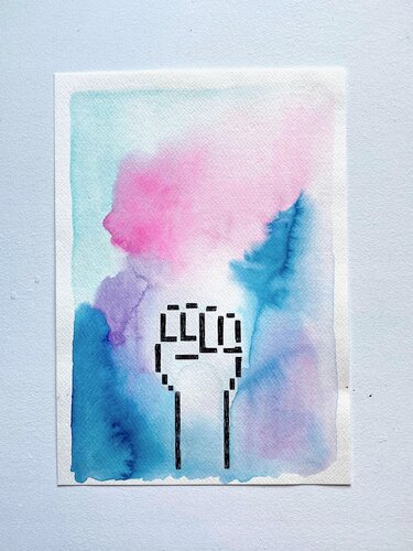Main Pfffsht by Lorena Matyjaszczyk, Work on Paper for Sale on Singulart