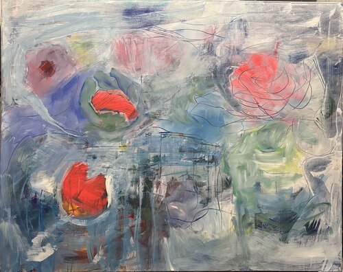 Winter van Patricia Schebesta, Schilderij te koop op Singulart