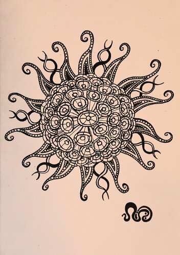 Pandoran Flower #2 von Neil Holmes, Zeichnungen kaufen auf Singulart