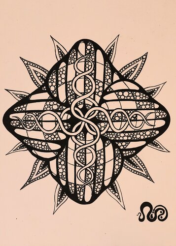 Pandoran Flower #6 van Neil Holmes, Tekening te koop op Singulart