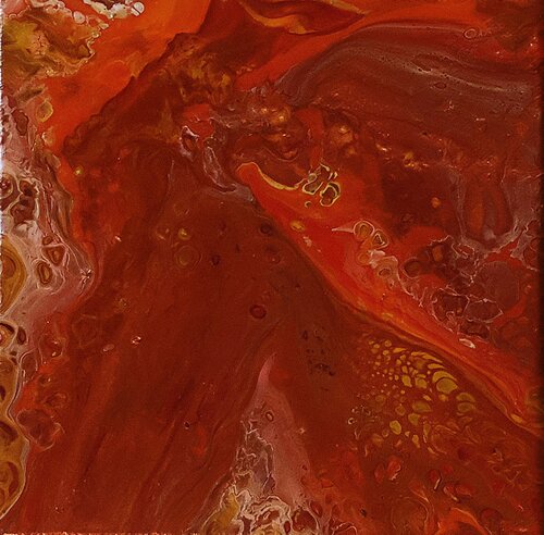 Acrylic pour #9 di Neil Holmes, Pittura in vendita su Singulart