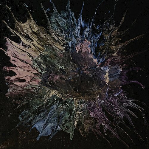 Acrylic pour #10 van Neil Holmes, Schilderij te koop op Singulart