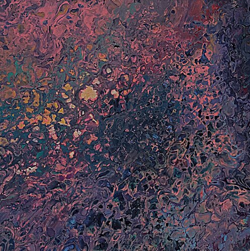 Acrylic pour #23 di Neil Holmes, Pittura in vendita su Singulart