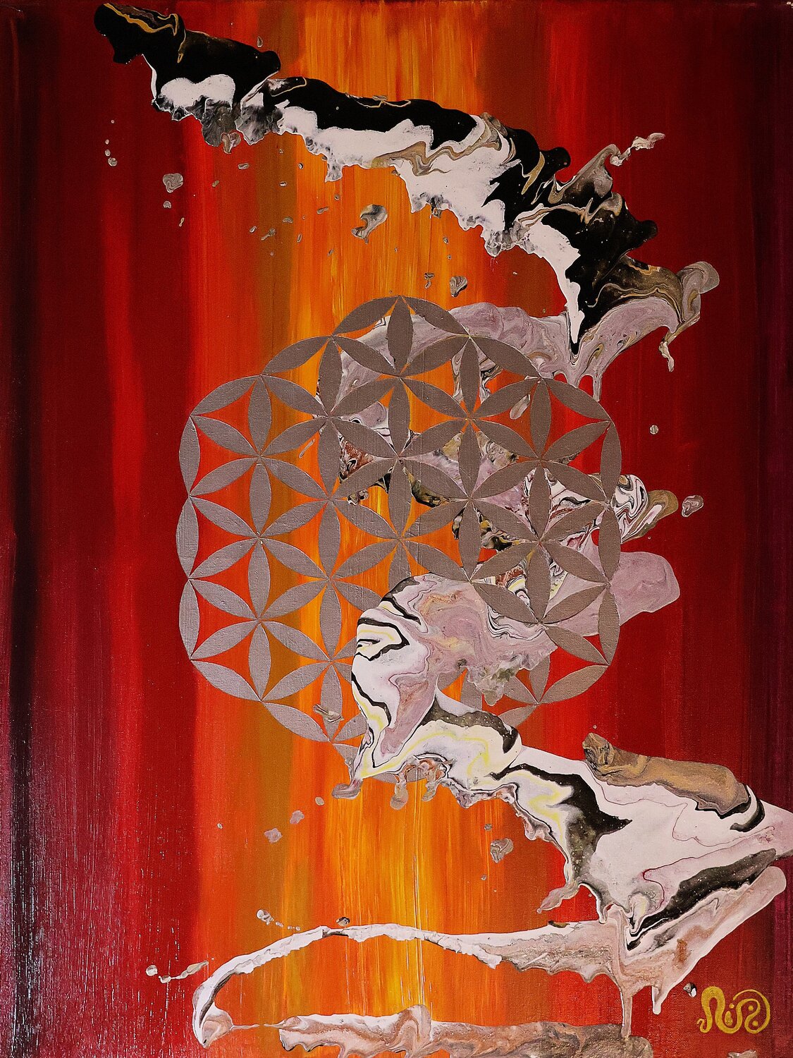 Life In Motion (red/silver) Neil Holmes