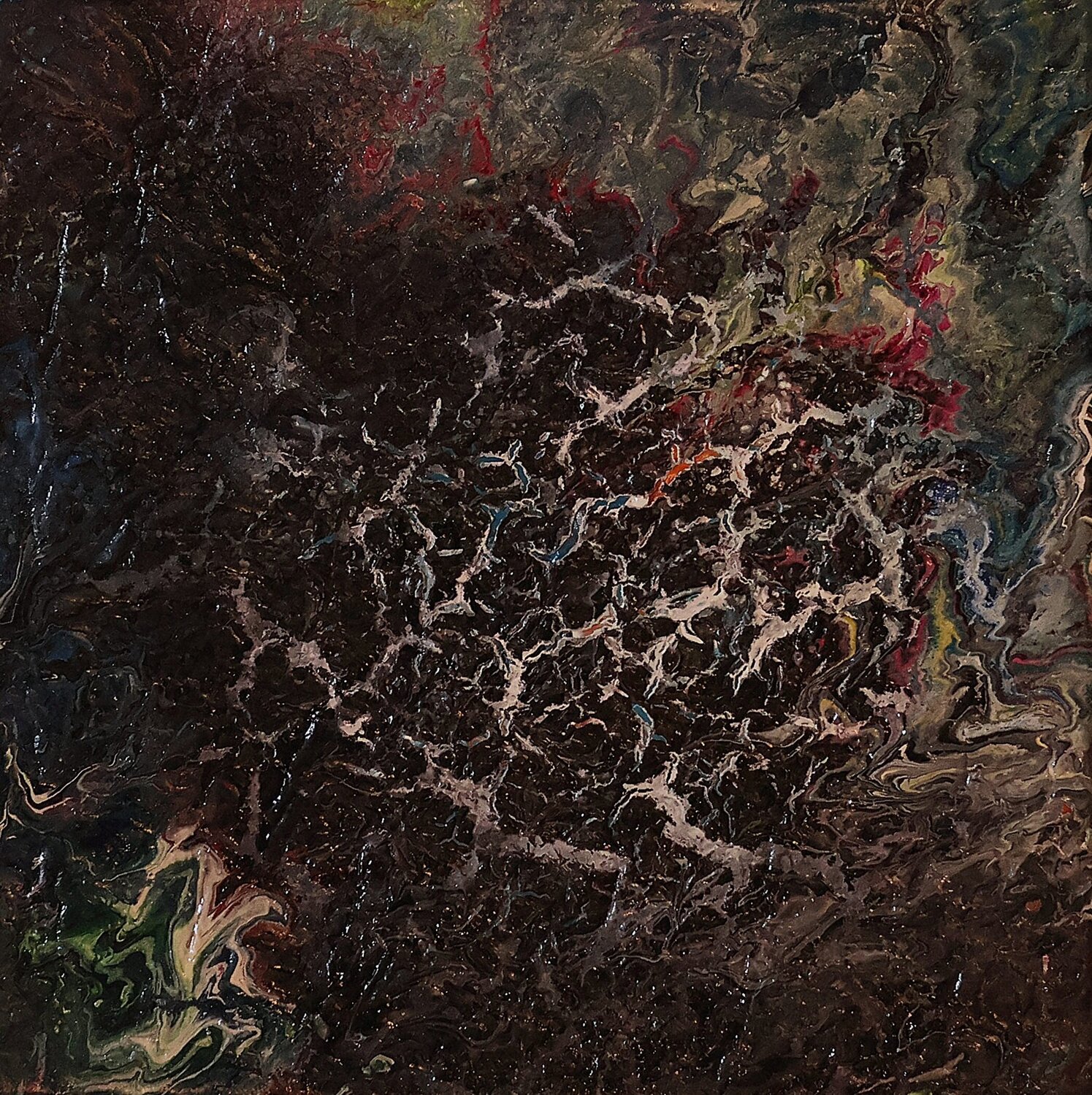 Acrylic pour #3 Neil Holmes