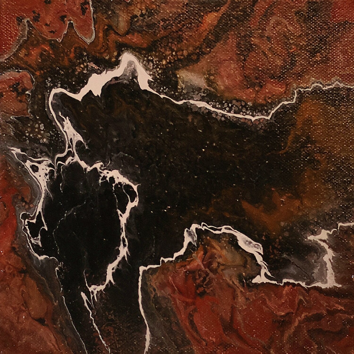 Acrylic pour #7 Neil Holmes