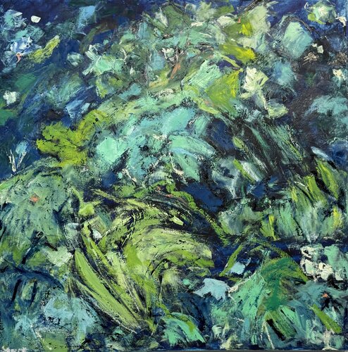 Under the Trees by Claire Sower, Painting for Sale on Singulart