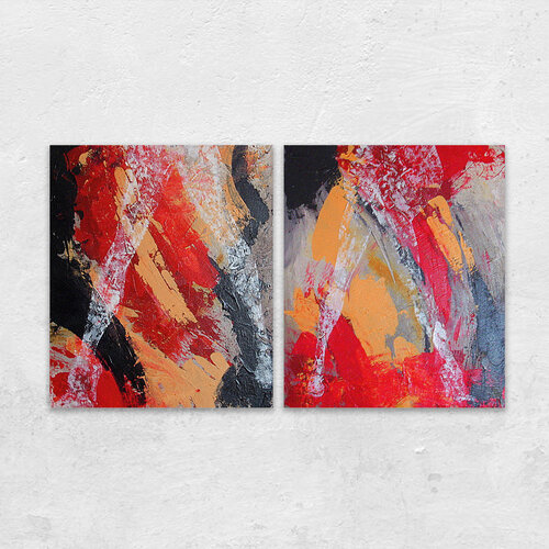 Striptease (je B 60 x H 70 cm) di Claudia Borkowski, Pittura in vendita su Singulart