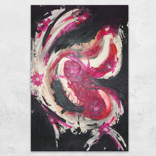 born to be wild van Claudia Borkowski, Schilderij te koop op Singulart
