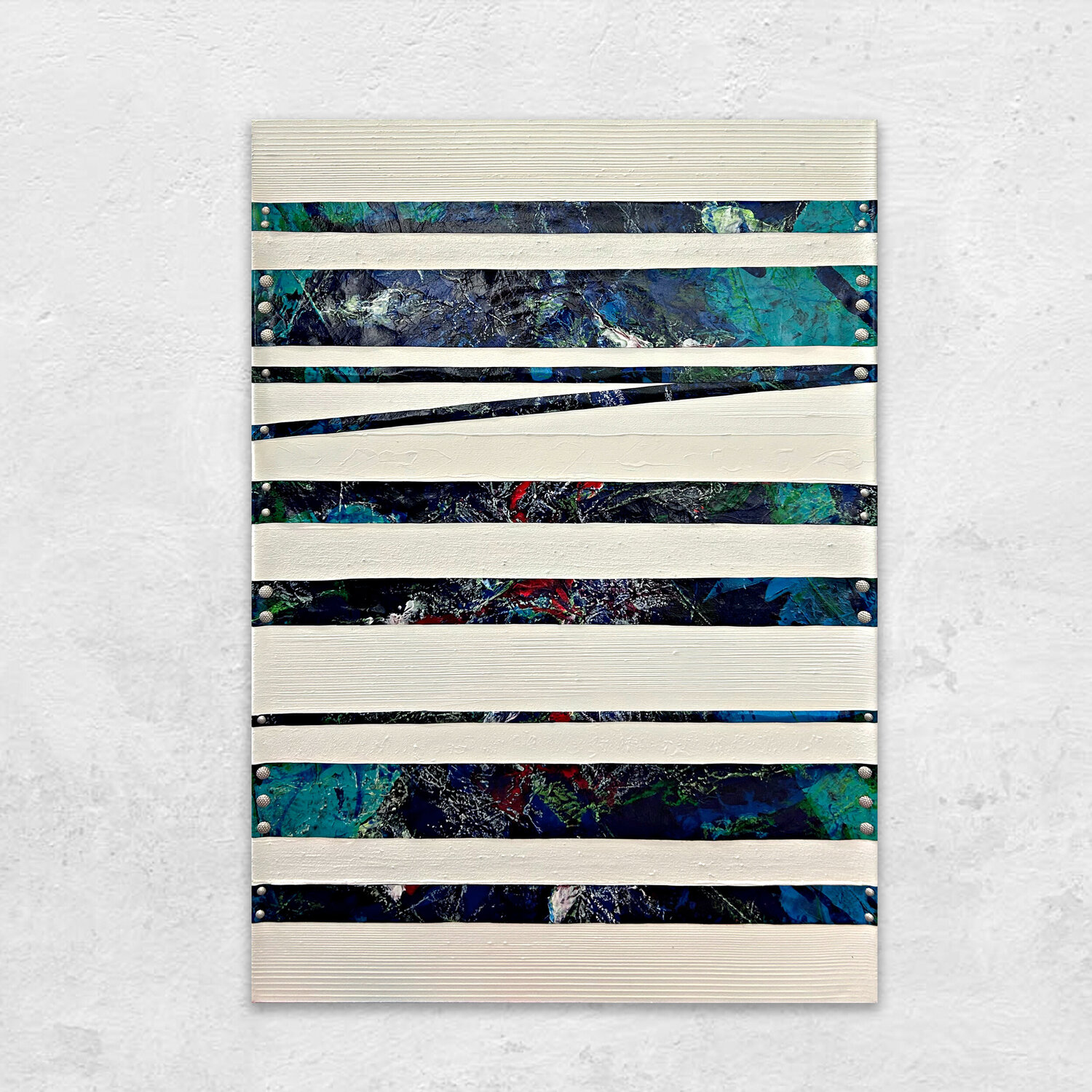 Version 8 – gespannt Claudia Borkowski Peinture originale à vendre