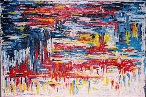 Abstract #38 par Maurizio Carpanelli, Peinture en vente sur Singulart