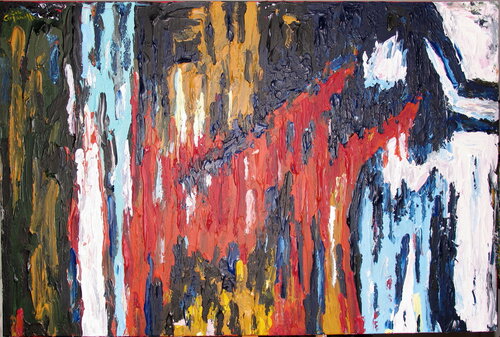 Abstract #66 par Maurizio Carpanelli, Peinture en vente sur Singulart
