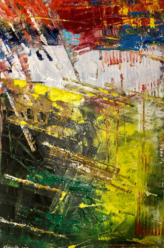 Abstract  #713 van Maurizio Carpanelli, Schilderij te koop op Singulart