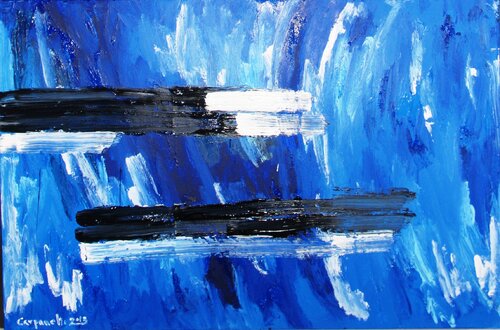 Abstract  #224 van Maurizio Carpanelli, Schilderij te koop op Singulart