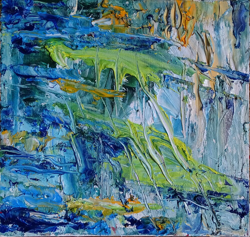 aBSTRACT  #674 by Maurizio Carpanelli, Painting for Sale on Singulart