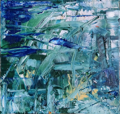 Abstract    #672 by Maurizio Carpanelli, Painting for Sale on Singulart