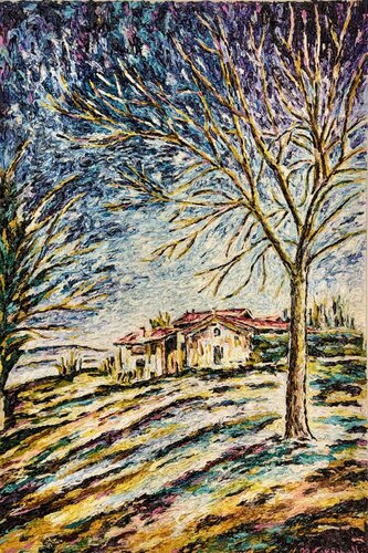 Parco Talon  IV      P122 by Maurizio Carpanelli, Painting for Sale on Singulart