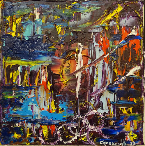 Abstract  #685 by Maurizio Carpanelli, Painting for Sale on Singulart
