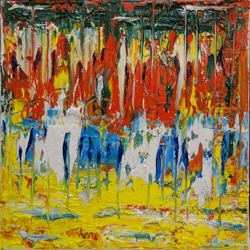 Abstract  #682 by Maurizio Carpanelli, Painting for Sale on Singulart