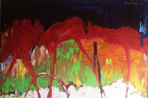Abstract  #237 de Maurizio Carpanelli, Pintura a la venta en Singulart