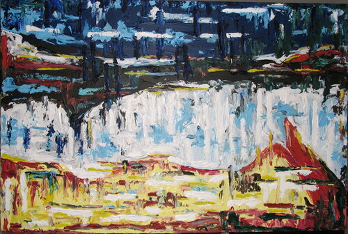 Abstract  #69 von Maurizio Carpanelli, Malerei kaufen auf Singulart