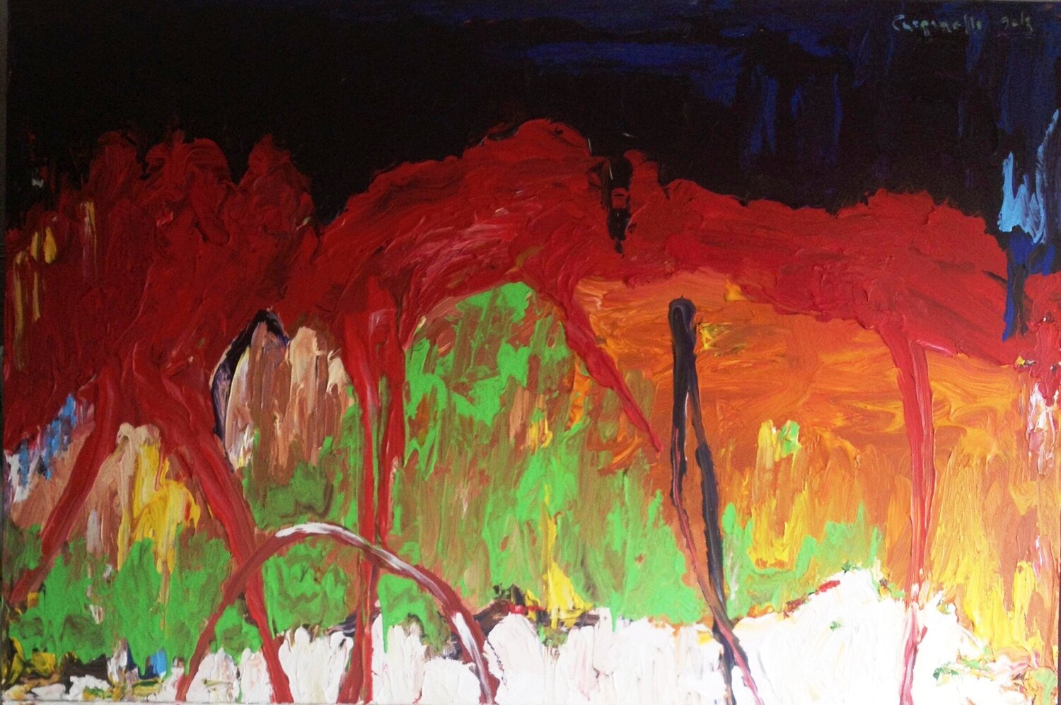 Abstract  #237 Maurizio Carpanelli Pintura original en venta