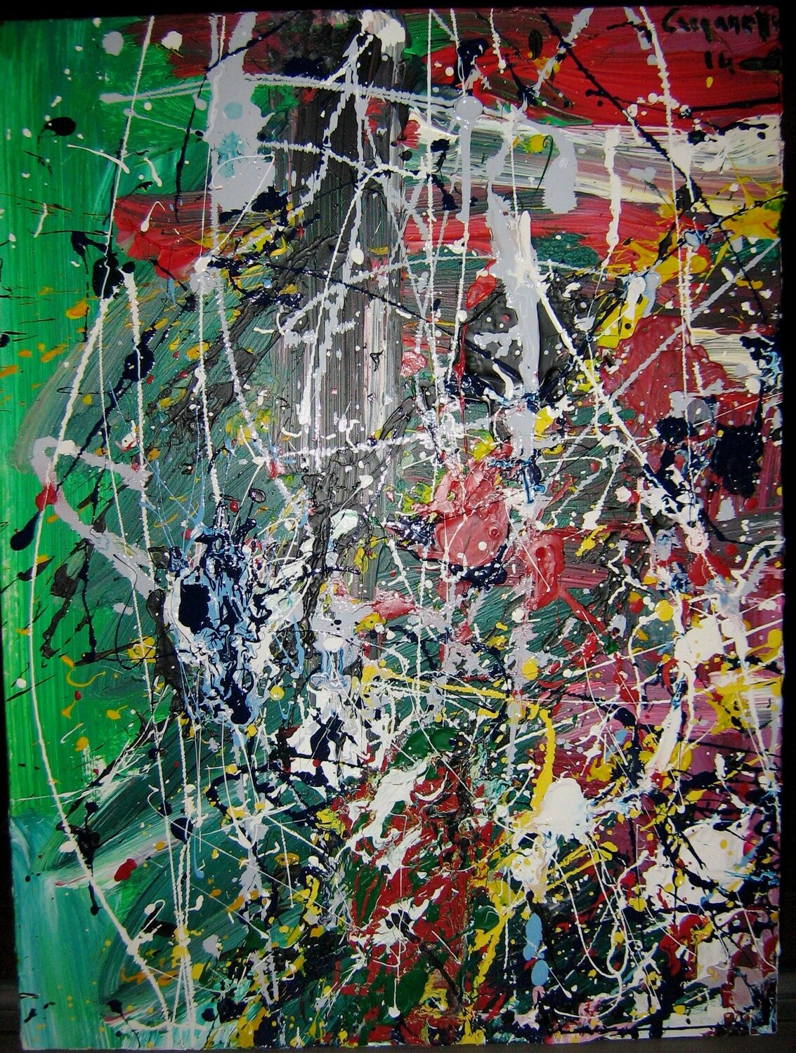 Abstract  #255 Maurizio Carpanelli Originalgemälde zu verkaufen