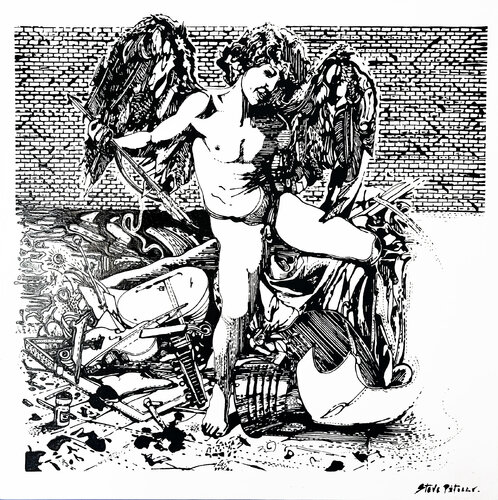 L' amoureux essoufflé von Steve Pitocco, Malerei kaufen auf Singulart