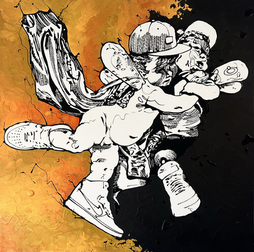 Les Anges von Steve Pitocco, Malerei kaufen auf Singulart