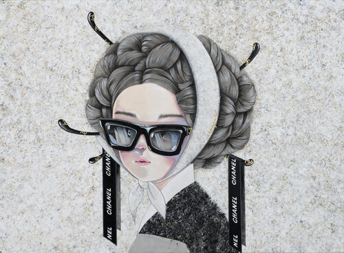 Mask (Desire) 19 von gabi eun, Malerei kaufen auf Singulart