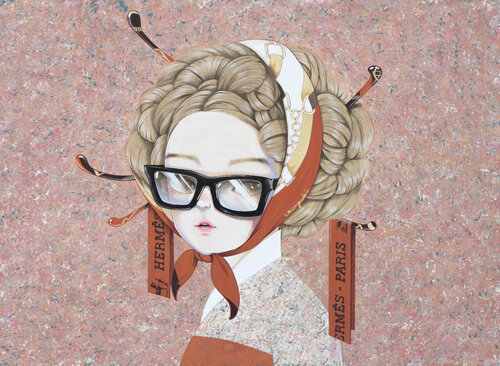 mask(desire)17 by gabi eun, Painting for Sale on Singulart