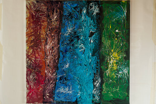 Way of Colora van David Zurbriggen, Schilderij te koop op Singulart