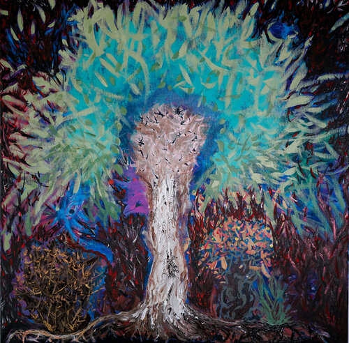 Luminositree by David Zurbriggen, 회화 for Sale on Singulart