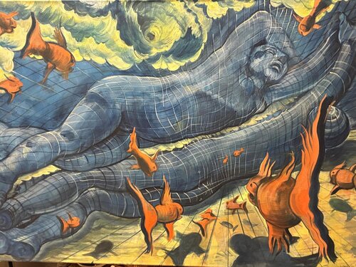 Love submarine van Tatjana Tiziana, Schilderij te koop op Singulart