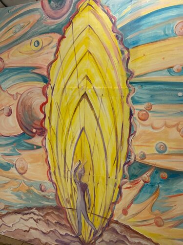 Im Weltraum van Tatjana Tiziana, Schilderij te koop op Singulart