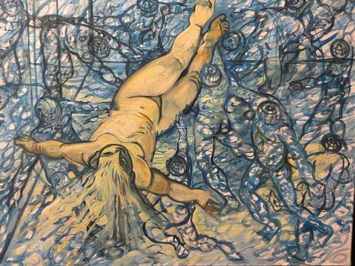 Lymphdrainage van Tatjana Tiziana, Schilderij te koop op Singulart