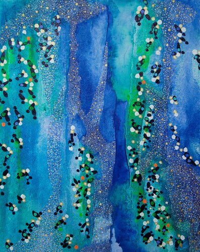 Astral Forest par Cheyoung Yoon, Peinture en vente sur Singulart