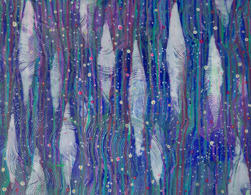 Rain of Echoes (p1) by Cheyoung Yoon, Painting for Sale on Singulart