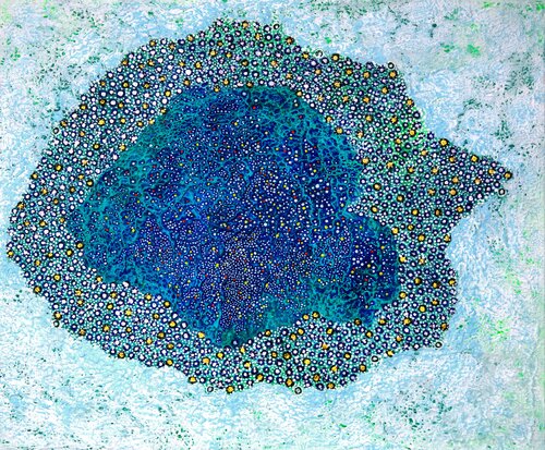 Celestial Pond par Cheyoung Yoon, Peinture en vente sur Singulart