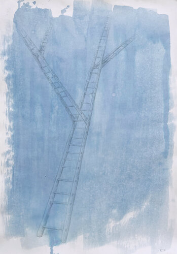 Tree of Life de Rebekka Kraft, Obra en papel a la venta en Singulart