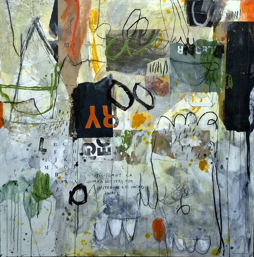 La quimica del vers by Toni Crespo, Painting for Sale on Singulart