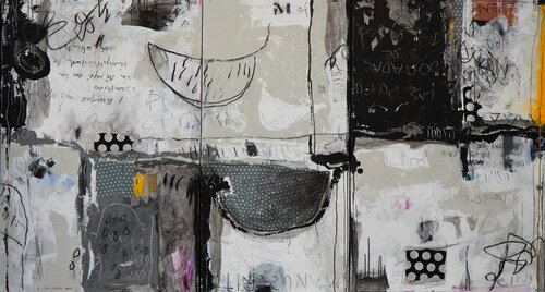 Soliloquio en el jardín de invierno van Toni Crespo, Schilderij te koop op Singulart