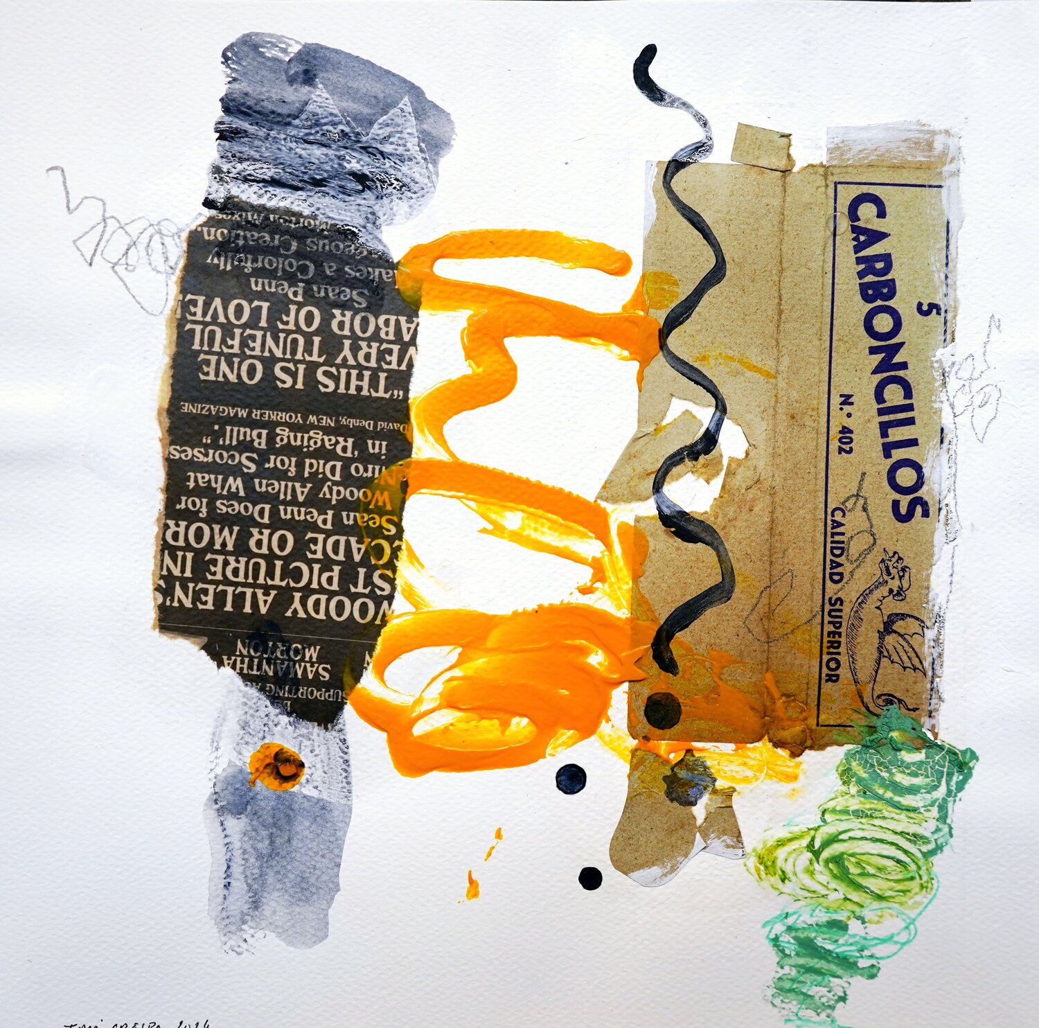 Papel serie 1 , nº II Toni Crespo