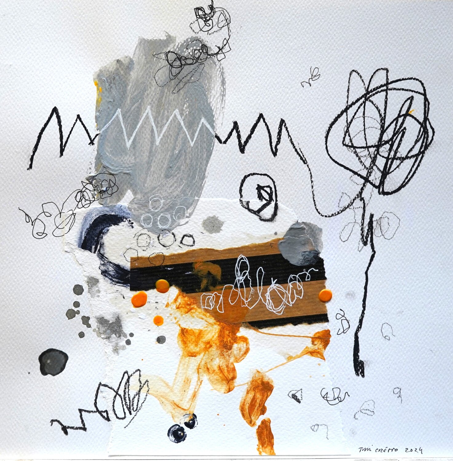 Papel serie 1, nº XI Toni Crespo