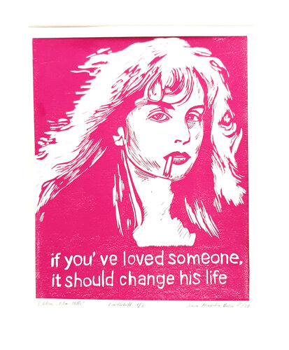Isabelle Hupert / Malina "If you loved someone, it should change his life " Film Stills Edition von Irma Markulin, Druck kaufen auf Singulart