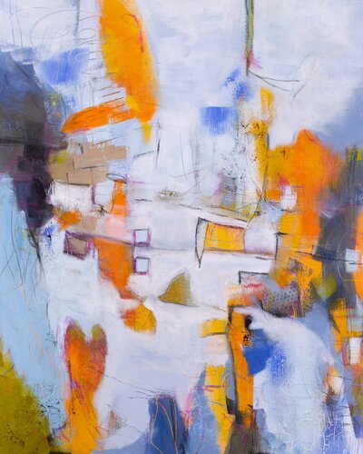 Give & Take 2 de Claudia Wiebe, Pintura a la venta en Singulart