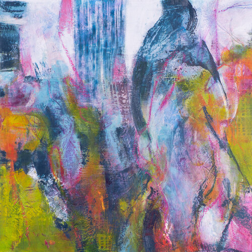 One Wish Away 1 by Claudia Wiebe, Painting for Sale on Singulart